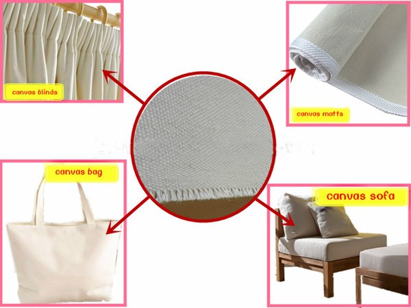 Wax Cotton Waterproof kapas daur ulang kain sofa kanvas untuk tenda dan tas kerja